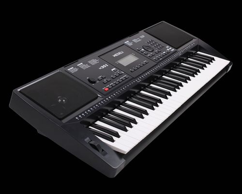 美得理m301电子琴 键盘乐器 61键力度感应键 面板存储 lcd显示